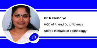 United Institute of Technology, HOD of AI and Data Science: Dr. U Kousalya Interview